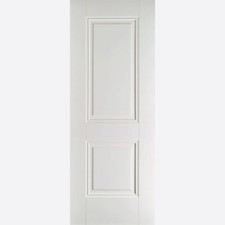 LPD Internal Arnhem White Grained 2 Panel Primed FD30 Fire Rated Solid Door