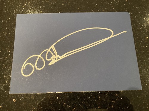 Rare mick doohan signed mount - rare,