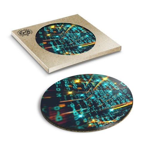 Boxed round coasters - 1,