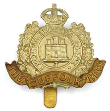 Vintage Suffolk Regiment cap