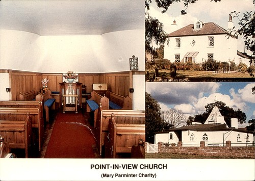 Vintage postcard point view - postcard, point-in-view