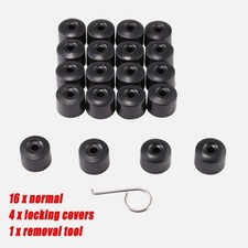 20X Wheel Bolt Nut Caps Covers