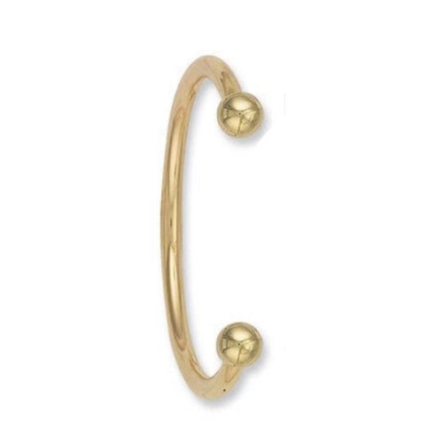 Gold torque bangle men gents - torque, men's