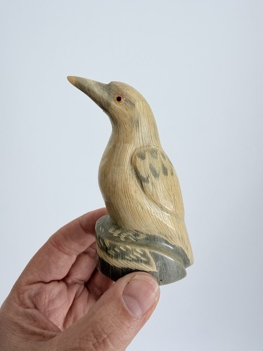 Hand carved water buffalo - buffalo, horn