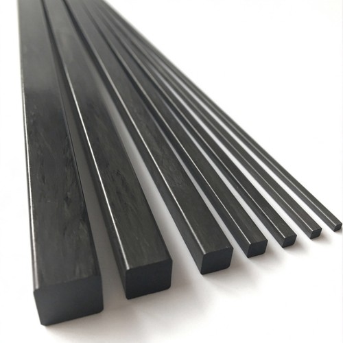 2pcs carbon fiber square - carbon,