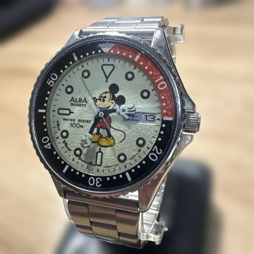 Alba mickey mouse watch - mouse, quartz