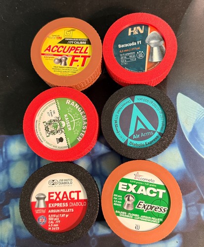 Spill proof airgun pellet tin - airgun,