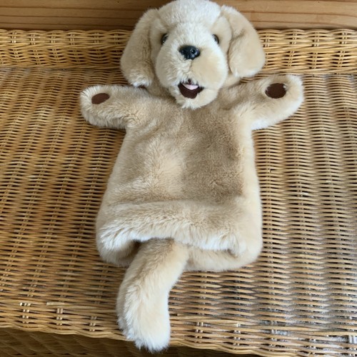 Dog long arm puppet golden - dog,