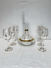 7pc glass wine - wine, set