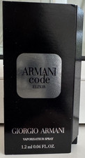 BRAND NEW RELEASE ARMANI CODE ELIXIR 1.2ml EDP Mini SPRAY MENS