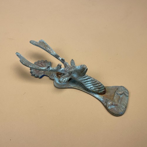 Antique metal brass stag - brass,