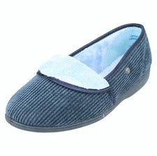 Ladies 204766 Slip On Casual Winter House Slippers By Freestep £12.99