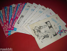 ASTON VILLA FANZINE HEROES AND VILLAINS - CHOOSE FROM LIST