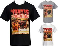 The Cramps Mens Psychobilly T-Shirt Smell of Female Poison Ivy Garage Punk