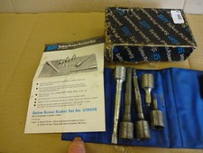 Sykes Pickavant spline screw socket set No.019006 boxed 8-12mm only; F 602