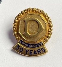 VINTAGE 9ct 9k GOLD DUNLOP