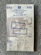 Aerad Flight Guides - Radio Navigational Chats Low Altitude EUR 2&1 and London a