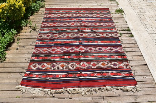 Turkish kilim handwoven - kilim,