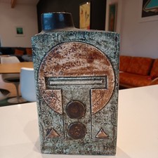 Troika Pottery chimney vase by