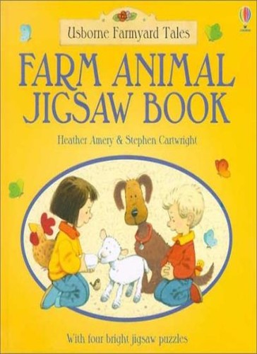 Farm animal jigsaw book - farm,