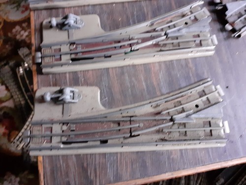 Hornby dublo rail left - 3x,