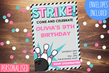 Personalised Bowling Birthday