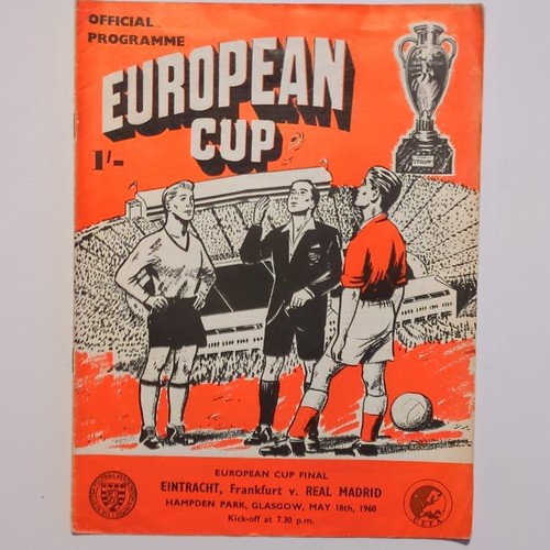European cup final - final, programme