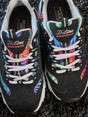 Skechers lites black multi - d'lites,