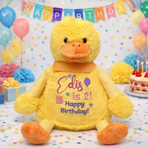 Personalised duck embroidered - personalised,
