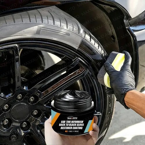Car tyre restorer - restorer, wax