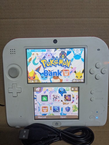 Modded white nintendo 2ds - 2ds, 8gb