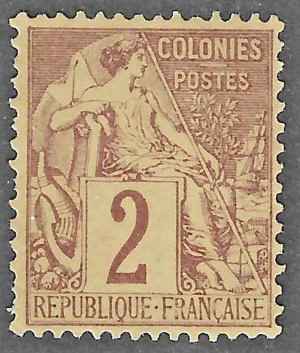 French colonies scott - -,