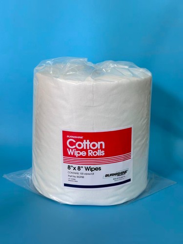 Burnishine 8x8 pure cotton 100 - pure,