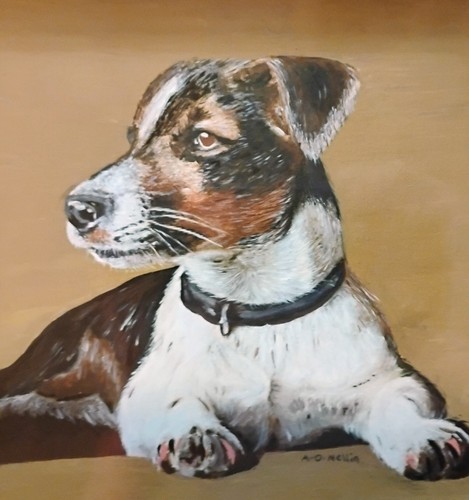 Jack russell portrait original - jack,