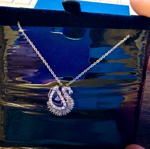Swarovski swan necklace - swarovski,