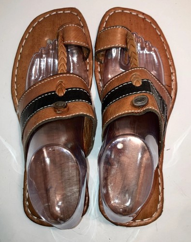Handmade leather toe loop - leather,