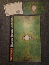 Blood Bowl Pitch Board Third Edition Dugout rosters Warhammer Games Workshop