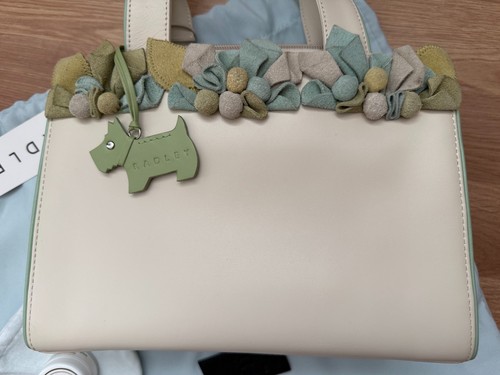 Rare radley floral topped mini - radley,