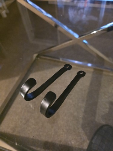 Iron hooks black - iron,