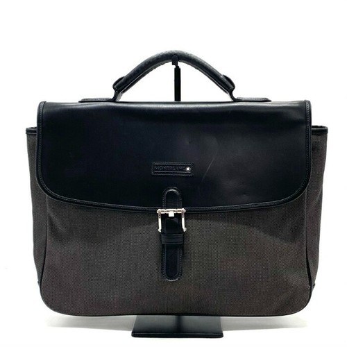 Montblanc briefcase black - montblanc,