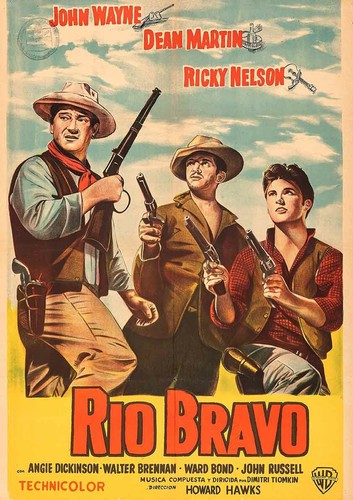 Rio bravo 1959 - rio, poster