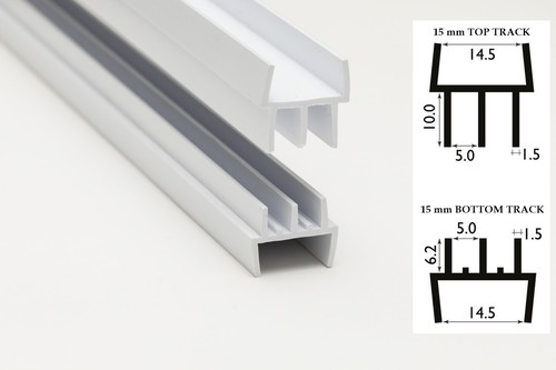 Clip vivarium glass runners - vivarium,