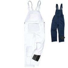 Cotton Drill Bib and Brace