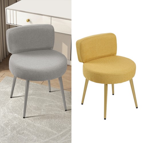 Metal dressing table stool - metal,