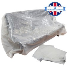 HEAVY DUTY LARGE SOFA FURNITURE STORAGE COVERS BAGS 3048x1372mm *ALL QTY'S*