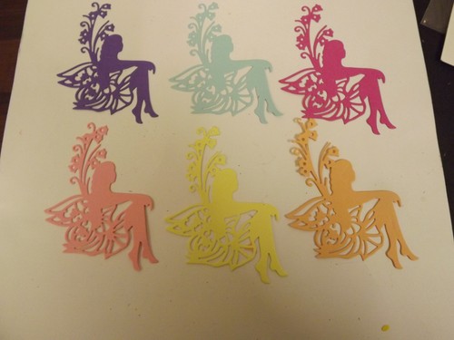 Die cuts fairy - breena, cut
