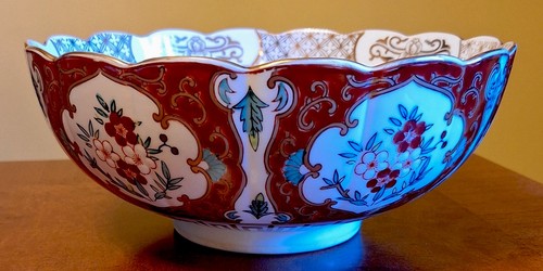Antique large scalloped - antique,