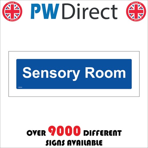 Sign sensory room door plaque - sign,