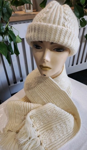Vintage matching aran pure new - vintage,