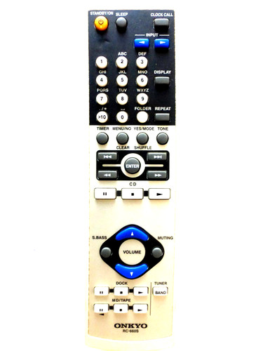 Onkyo receiver remote - onkyo, cd